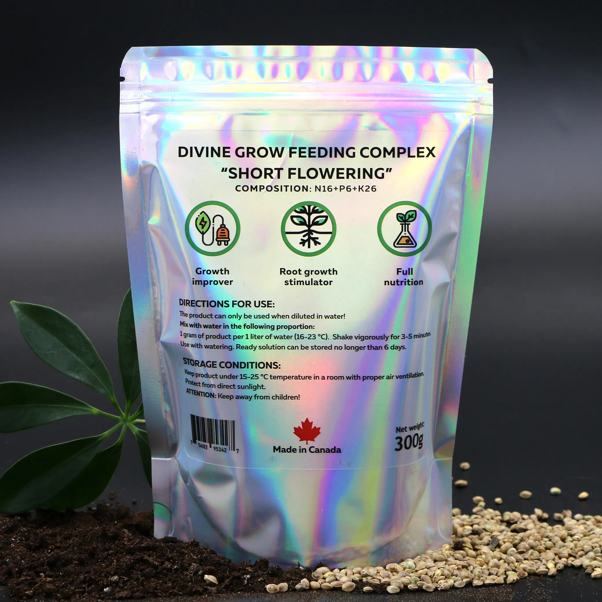 Удобрение Divine Grow Short Flowering  2